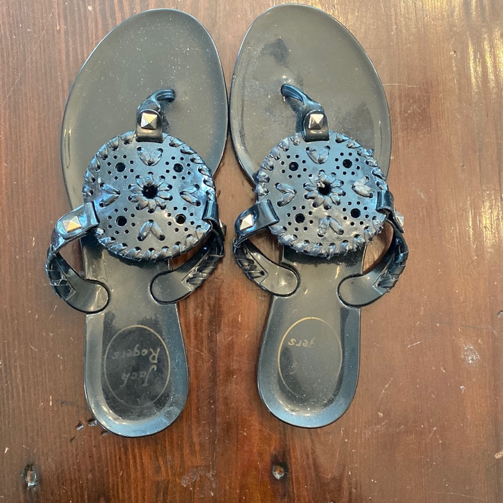 Jack Rogers jelly sandals